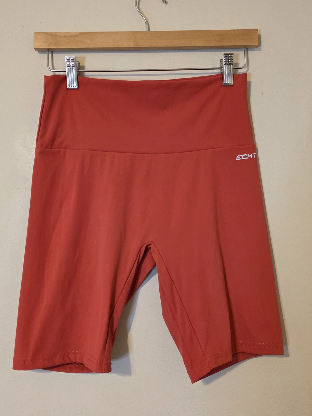 ECHT Cardinal Red 8 Inch Biker Shorts XL